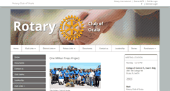 Desktop Screenshot of ocalarotaryclub.com